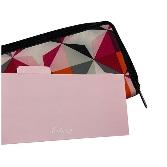 Thirty-One Save Your Way Zip Around Envelope Organizer Track and Pay Down Bills - Picture 4 of 10